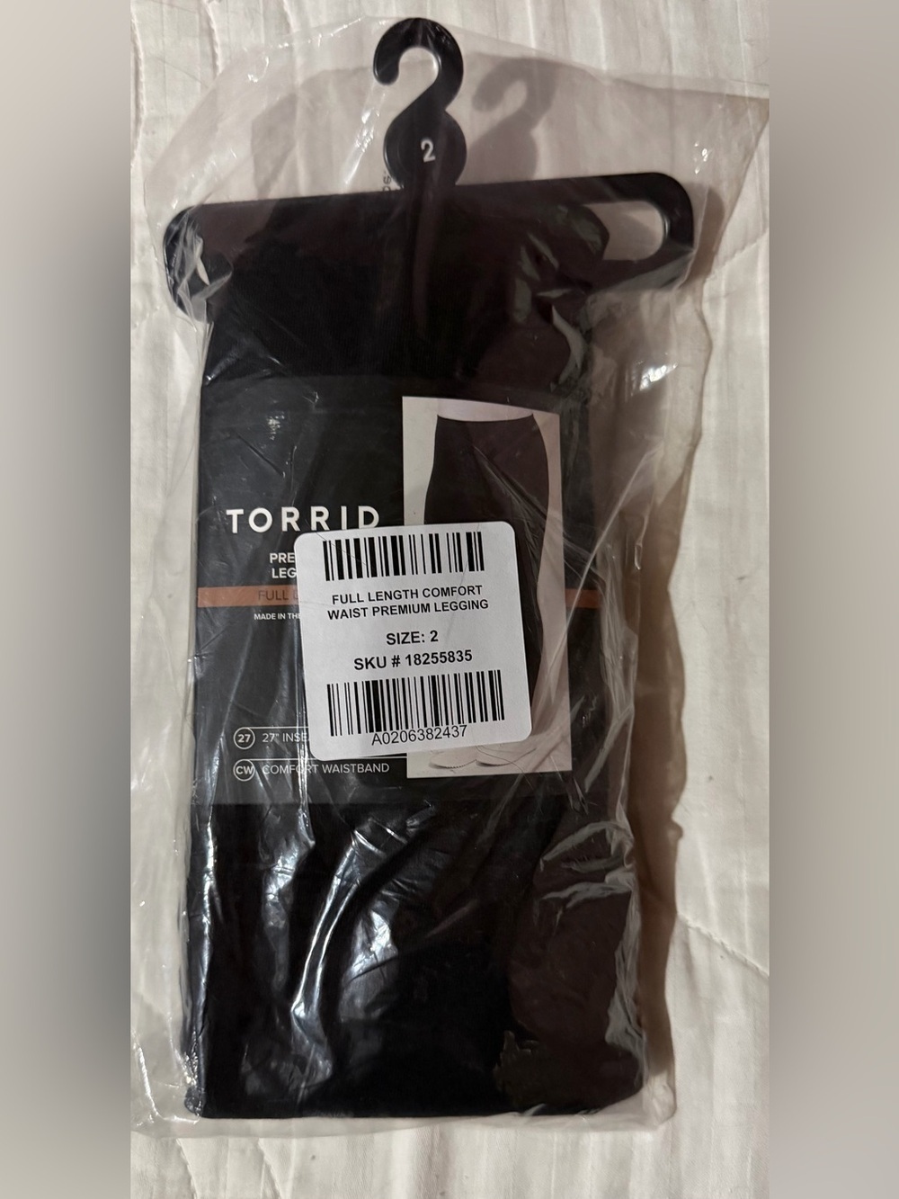 ✨NWT✨Torrid:Full Length Comfort Waist Premium Legging-Size Torrid 2(Inseam 27in)